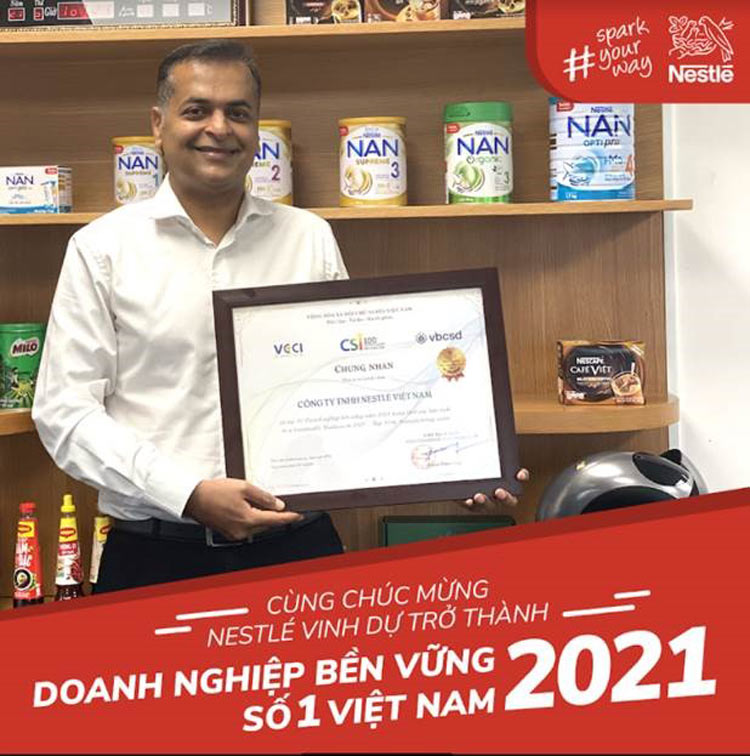 Nestl&eacute; Việt Nam được c&ocirc;ng nhận l&agrave; PG88 Link Dễ Nhớ Pg88.com Bền vững nhất năm 2021.