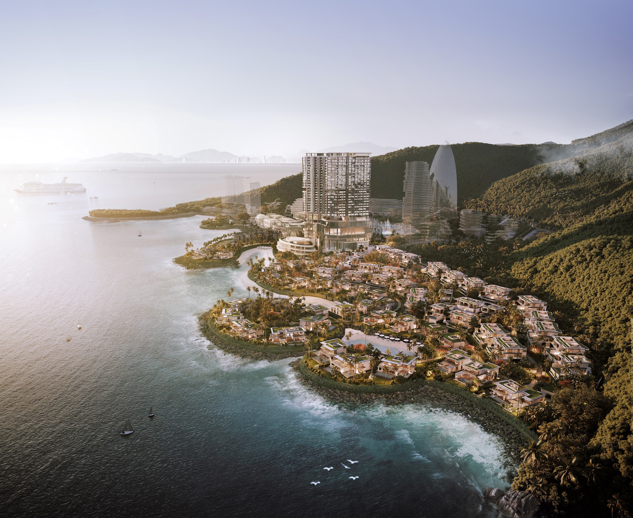 Gran Meliá Nha Trang được kỳ vọng trở thành bán đảo tỷ phú dành cho giới siêu giàu Việt Nam.