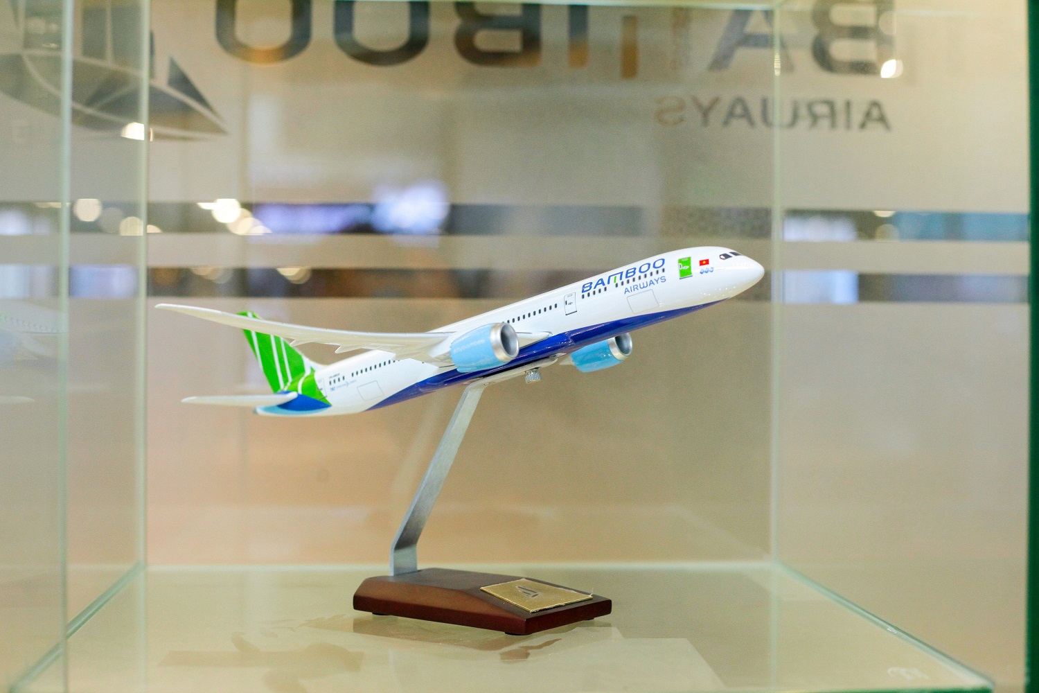 Mô hình máy bay Boeing 787-9 Dreamliner của hãng nhận được nhiều sự yêu thích của hành khách trong thời gian qua.