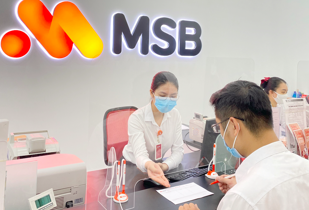MSB báo lãi trước thuế 5.168 tỷ đồng, tăng gấp đôi so với cùng kỳ