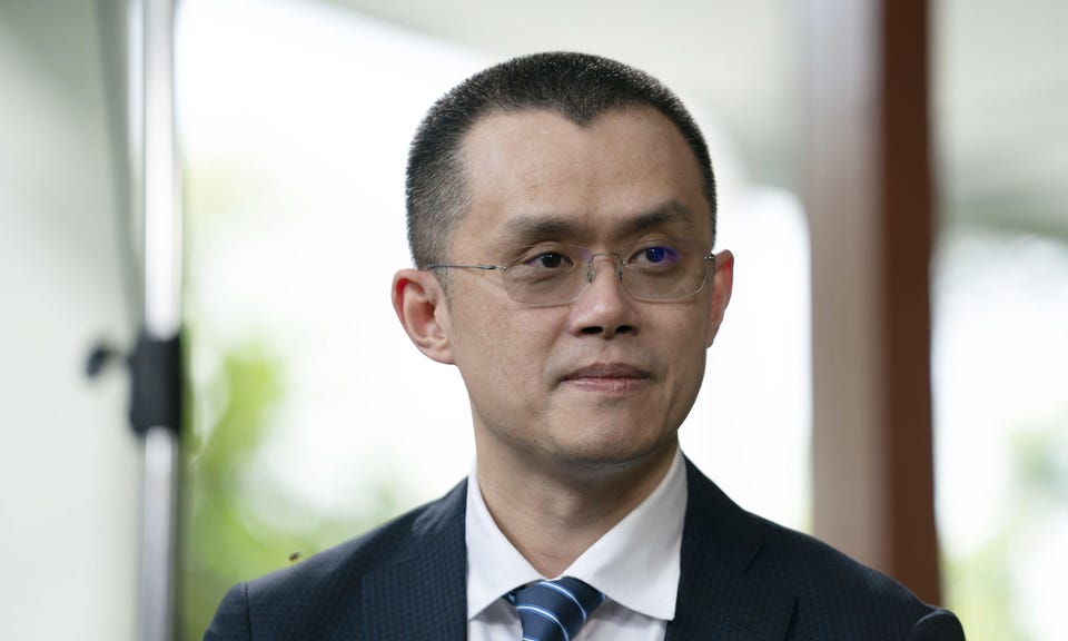 Changpeng Zhao - người sáng lập, CEO của Binance - Ảnh: Bloomberg