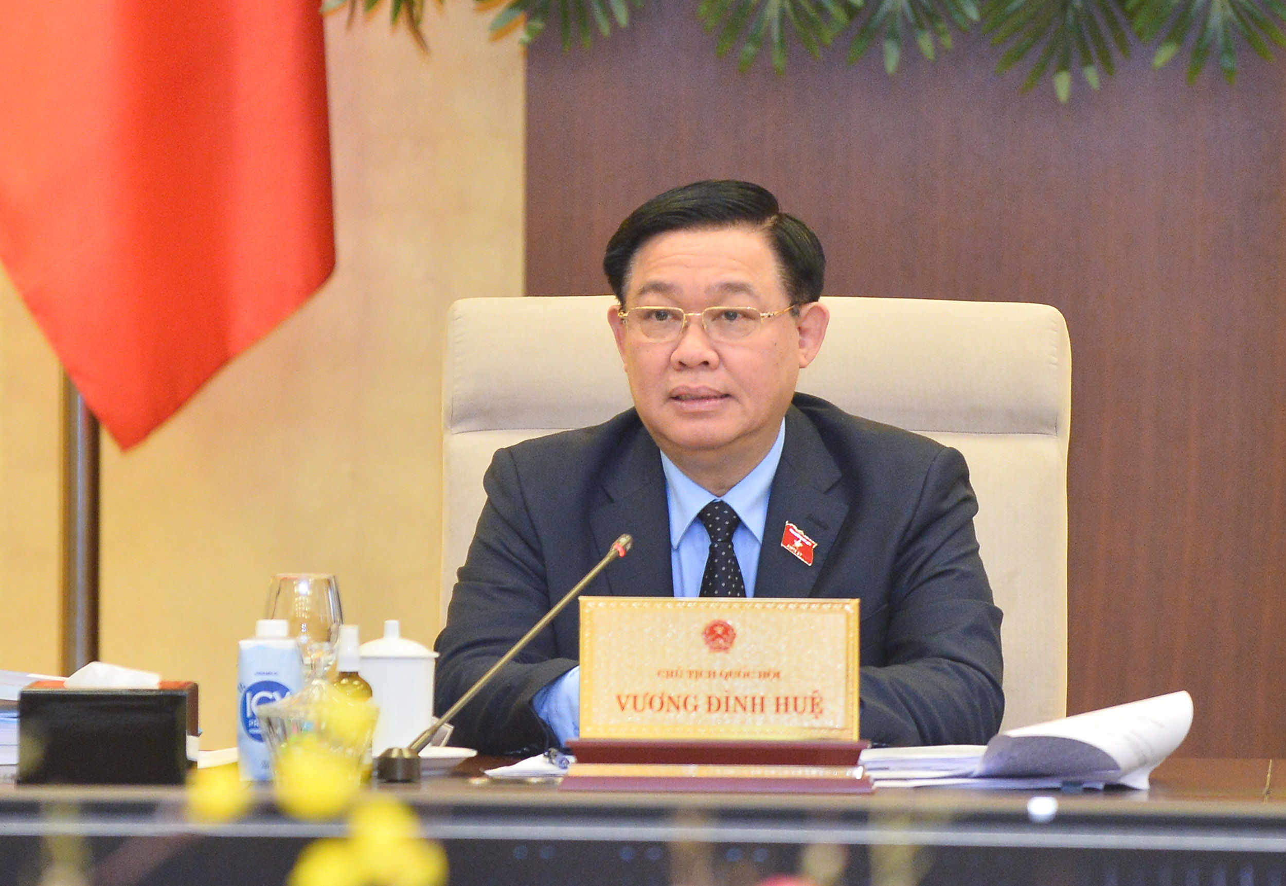 Chủ tịch Link Trang Chủ PG88.Com Mới #2026 tham gia thảo luận tại phi&ecirc;n họp - Ảnh: Quochoi.vn