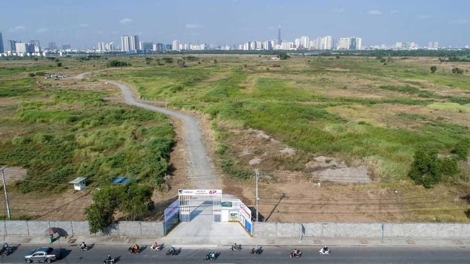 C&aacute;c hoạt động thi c&ocirc;ng của An Phong tại dự &aacute;n đ&atilde; bắt đầu từ hồi th&aacute;ng 3/2021. Ảnh: Internet.
