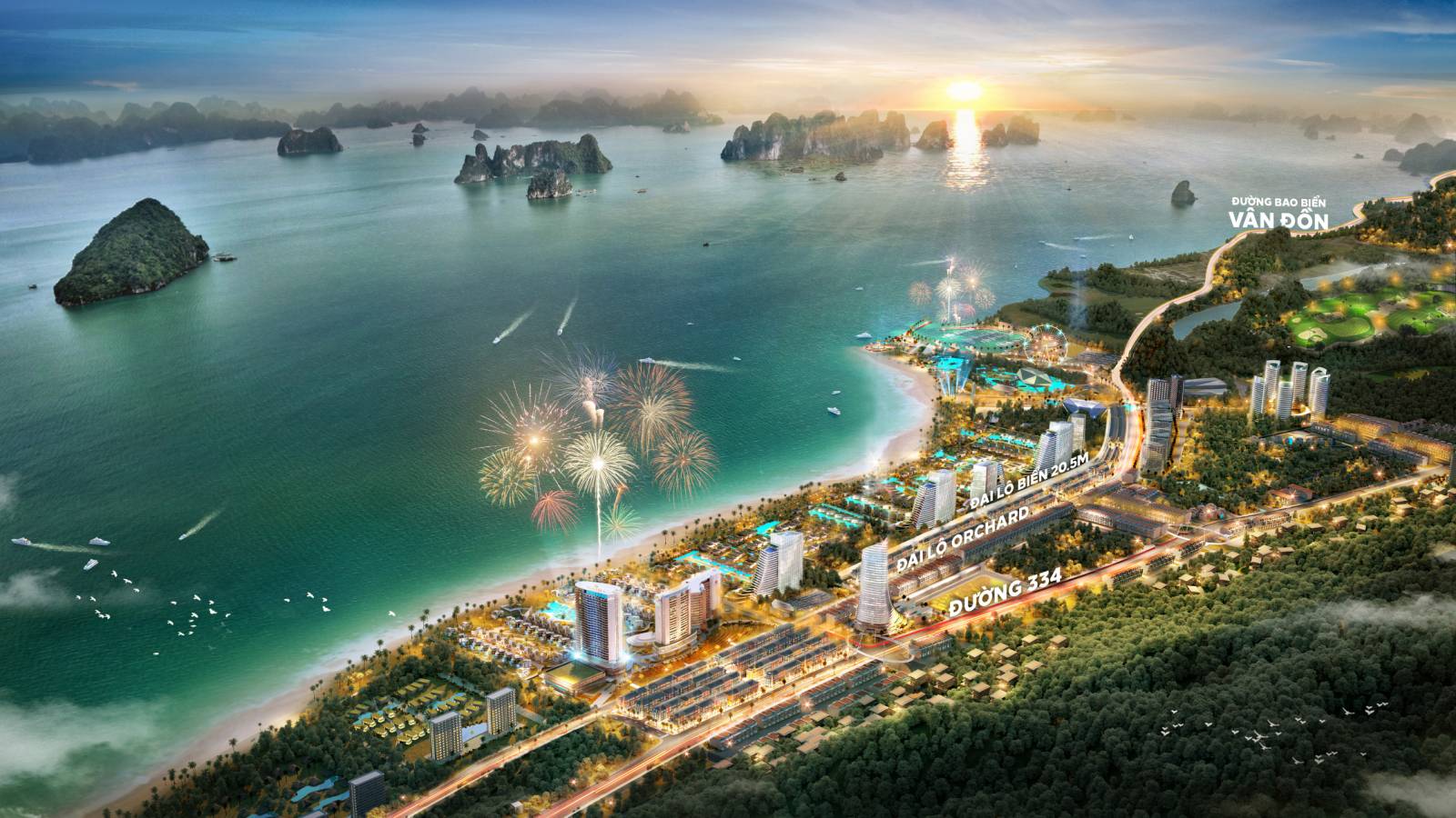 CEO Group sẵn s&agrave;ng trở lại mạnh mẽ năm 2022 (Ảnh phối cảnh dự &aacute;n Sonasea V&acirc;n Đồn Harbor City).