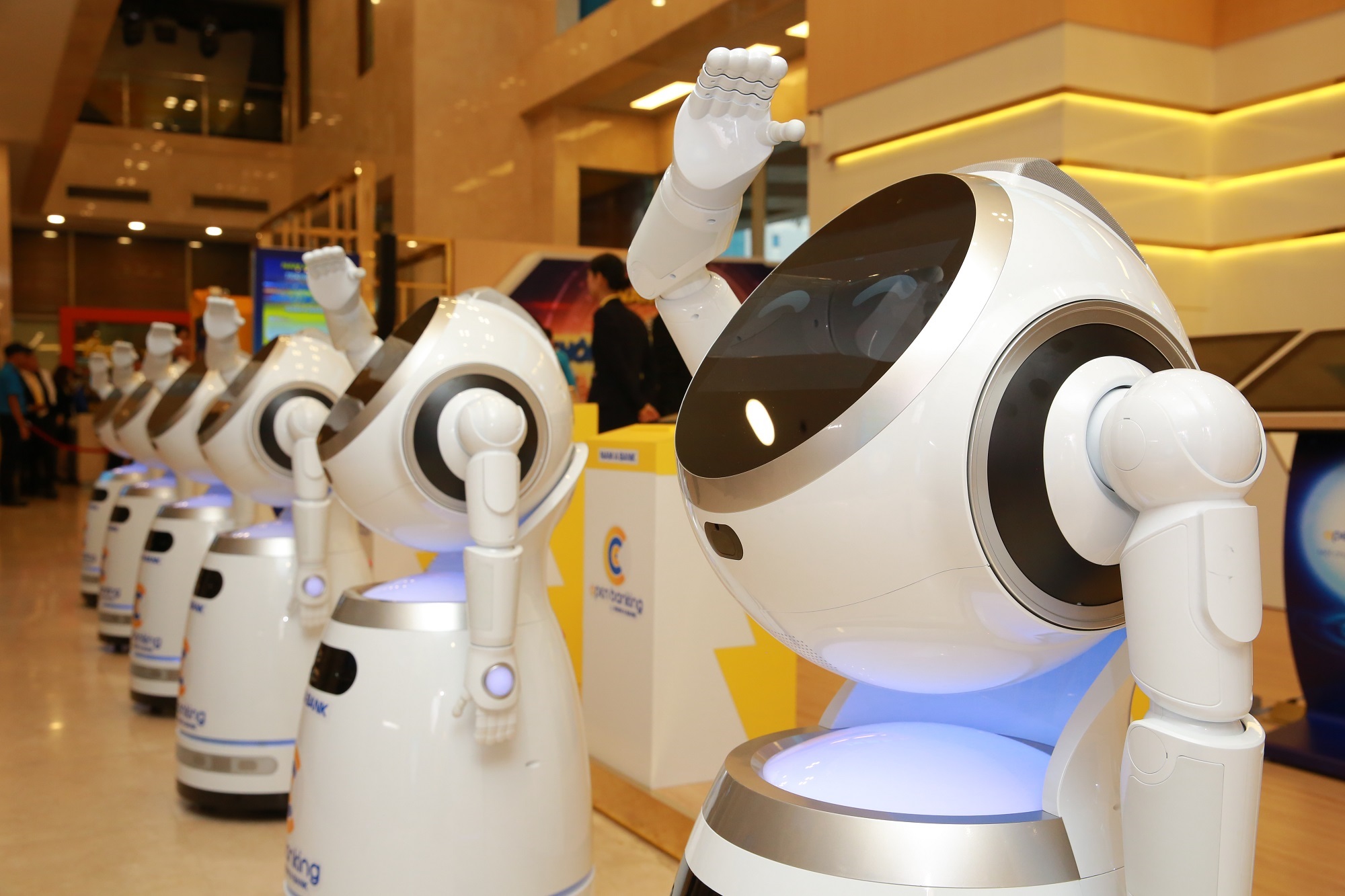 Robot OPBA - hệ sinh th&aacute;i Ng&acirc;n h&agrave;ng số ONEBANK.