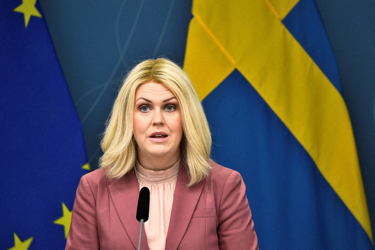 Bộ trưởng Bộ Y tế Thuỵ Điển Lena Hallengren  - Ảnh: Reuters.
