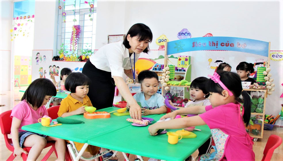 Hà Nội cho trẻ mầm non trở lại trường học trực tiếp từ ngày 13/4