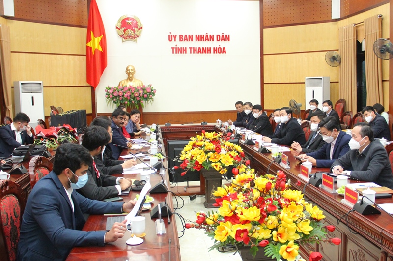UBND tỉnh Thanh Hóa đón tiếp và giới thiệu tiềm năng, lợi thế của địa phương với các 6Pg88.con độc quyền mỗi ngày Ấn Độ 