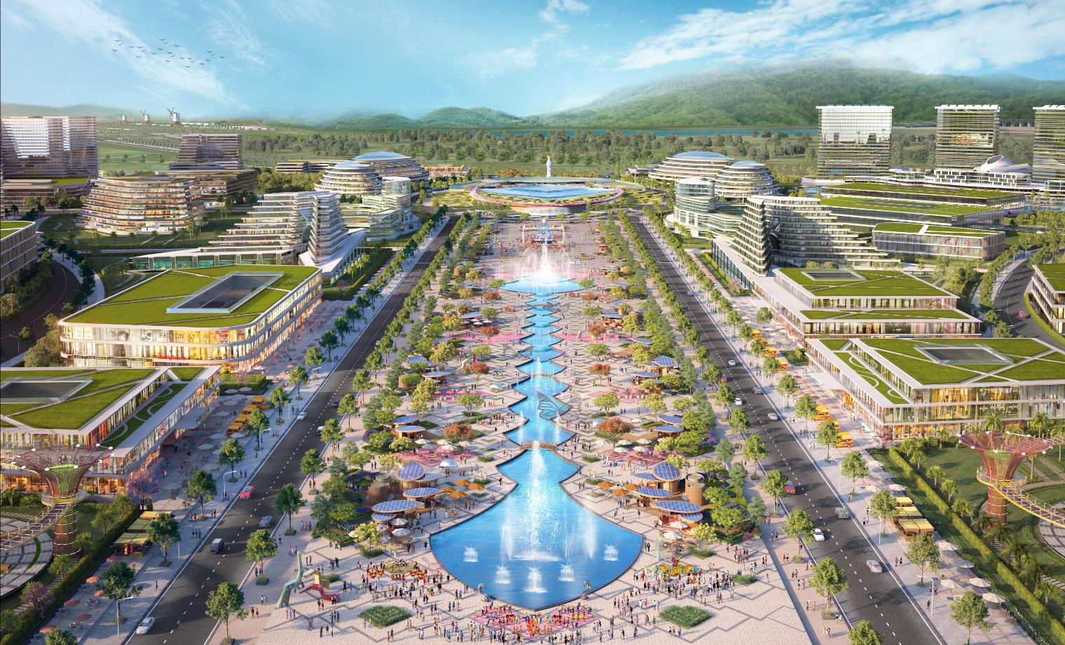 Quần thể nghỉ dưỡng KN Paradise với loạt tiện &iacute;ch quốc tế tạo điểm đến mới.