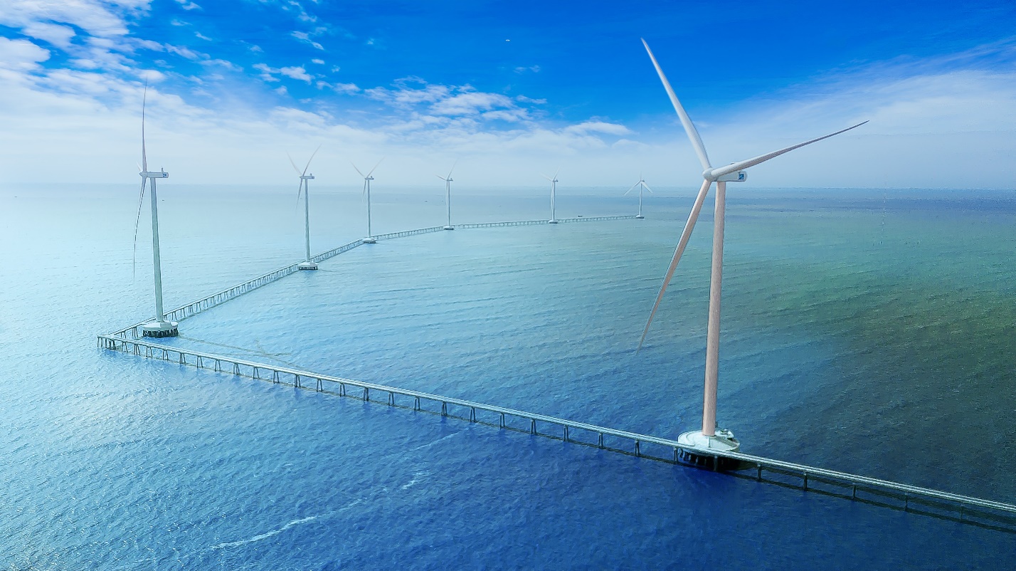 Nh&agrave; m&aacute;y điện gi&oacute; số 7, tỉnh S&oacute;c Trăng đ&atilde; ho&agrave; lưới điện Quốc gia v&agrave;o th&aacute;ng 10/2021.