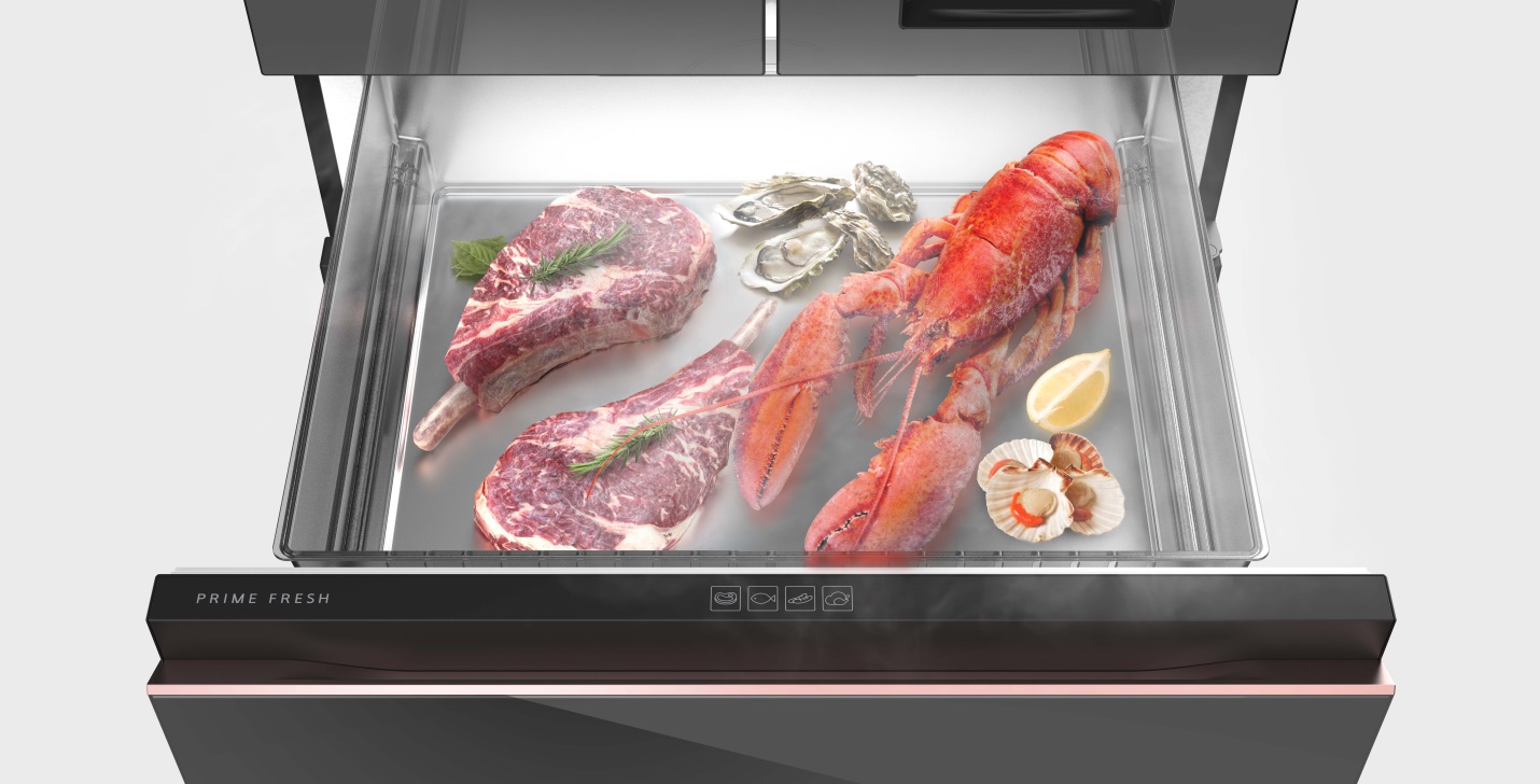 Ngăn cấp đ&ocirc;ng mềm ri&ecirc;ng biệt -3 độ C, dung t&iacute;ch lớn giữ thực phẩm tươi ngon suốt 7 ng&agrave;y, tiện lợi nấu ngay kh&ocirc;ng cần r&atilde; đ&ocirc;ng