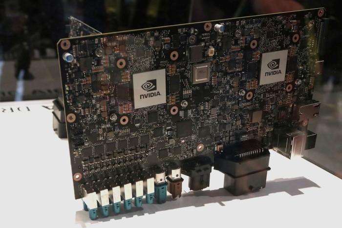 C&ocirc;ng nghệ chip của&nbsp;Nvidia dẫn trước nhiều năm so với c&aacute;c đối thủ Trung Quốc - Ảnh: FT