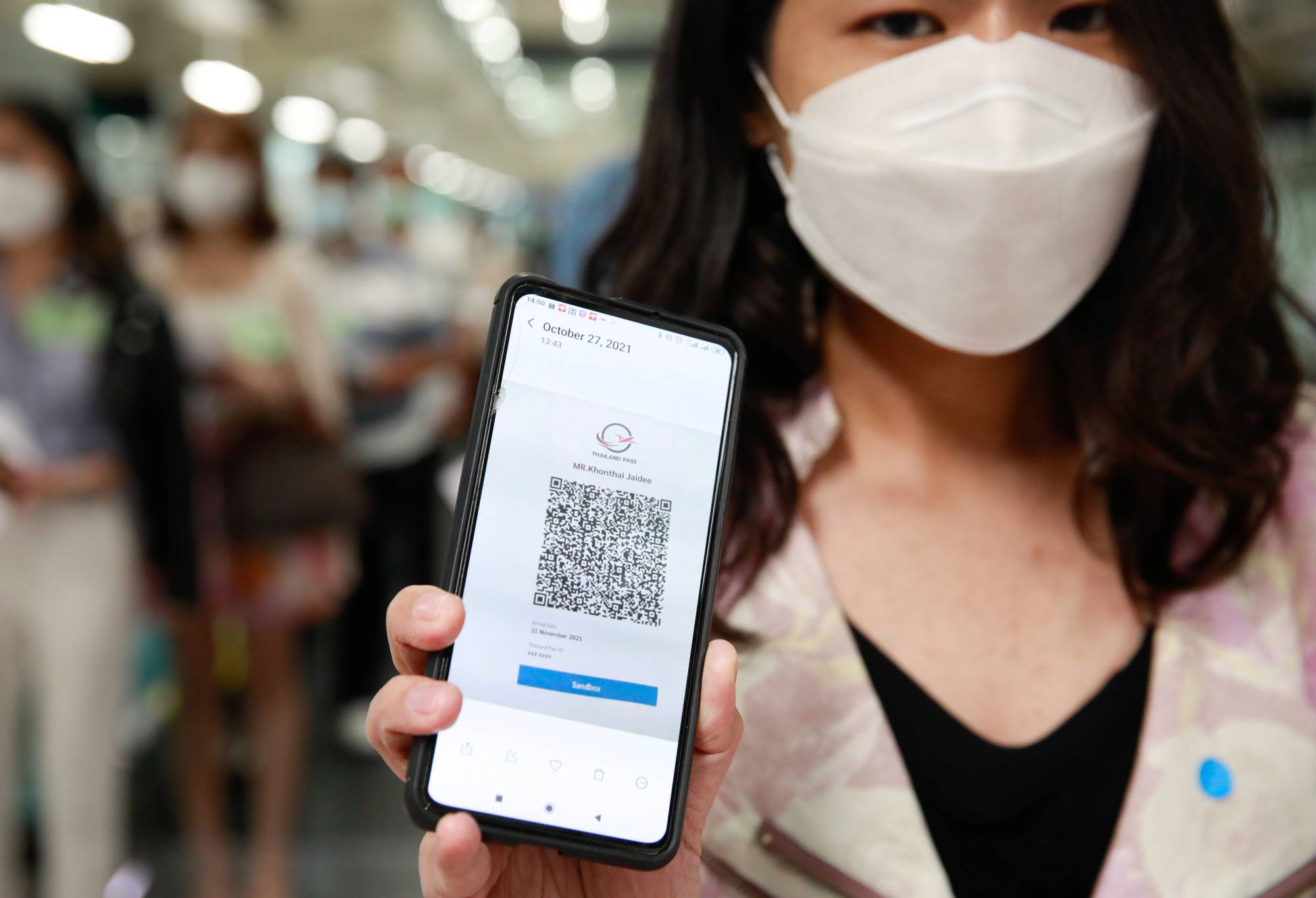 Du kh&aacute;ch phải đăng k&yacute; thẻ Thailand Pass trực tuyến 7 ng&agrave;y trước chuyến đi.