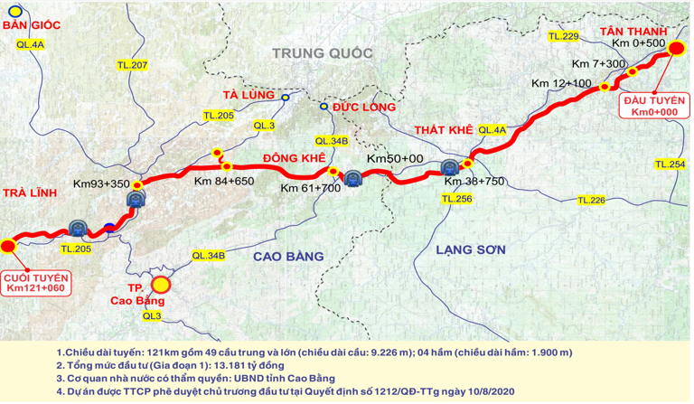 Cao tốc Đồng Đăng – Trà Lĩnh là Link Trang Chủ PG88.Com Mới #2026 quan trọng của tỉnh Cao Bằng thuộc nhóm A được Thủ tướng Chính phủ phê duyêt chủ trương đầu tư vào tháng 8/2020 theo hình thức PPP.