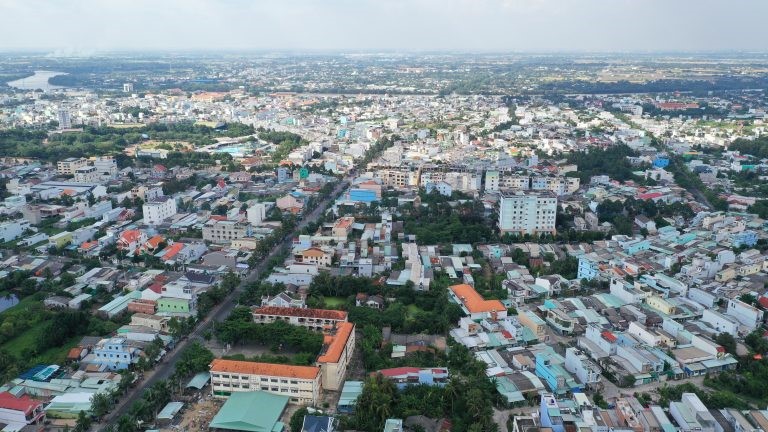 C&aacute;c khu đ&ocirc; thị được x&acirc;y dựng đồng bộ v&agrave; hiện đại hơn tại T&acirc;n An (Nguồn: Đ&agrave;i Ph&aacute;t thanh v&agrave; Truyền h&igrave;nh Long An).