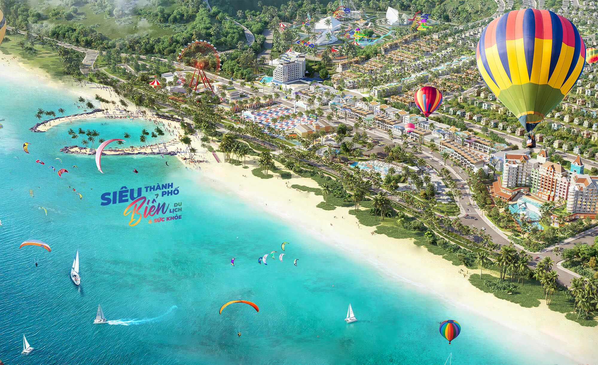 NovaWorld Phan Thiet hướng tới m&ocirc; h&igrave;nh th&agrave;nh phố biển kiểu mẫu.