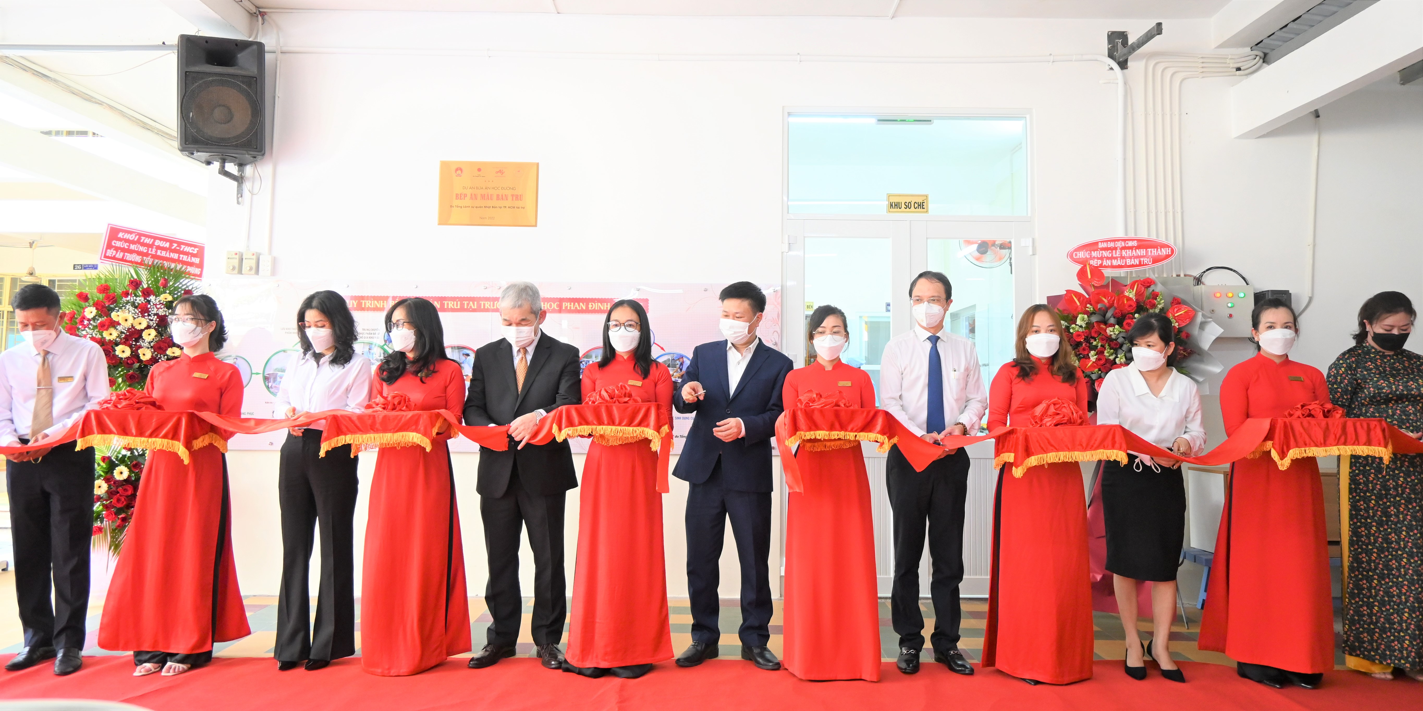 Khánh thành “bếp ăn mẫu bán trú” thứ 3 của Pg88vn.top độc quyền mỗi ngày bữa ăn học đường