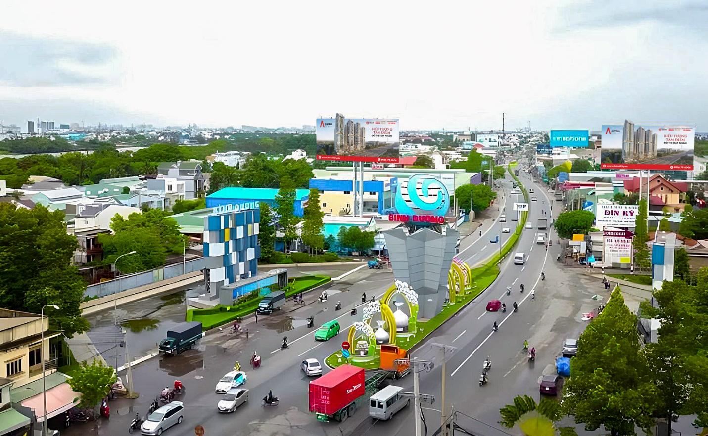 Hai b&ecirc;n QL13 đoạn qua Thuận An định hướng trở th&agrave;nh trung t&acirc;m Pg88ok ưu đãi hấp dẫn, dịch vụ, t&agrave;i ch&iacute;nh trọng điểm của B&igrave;nh Dương.