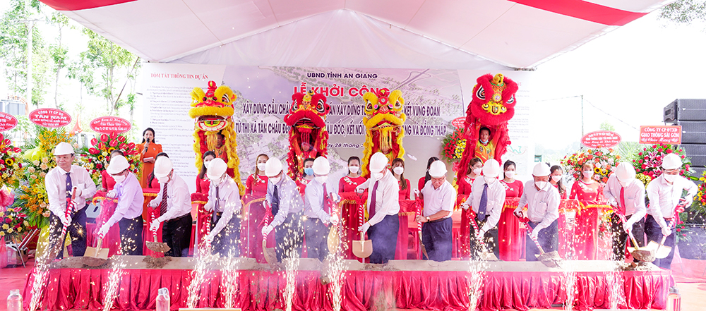 An Giang: Khởi công xây dựng cầu Châu Đốc với vốn Pg88vn Trang Chủ Chính Thức 534 tỷ đồng