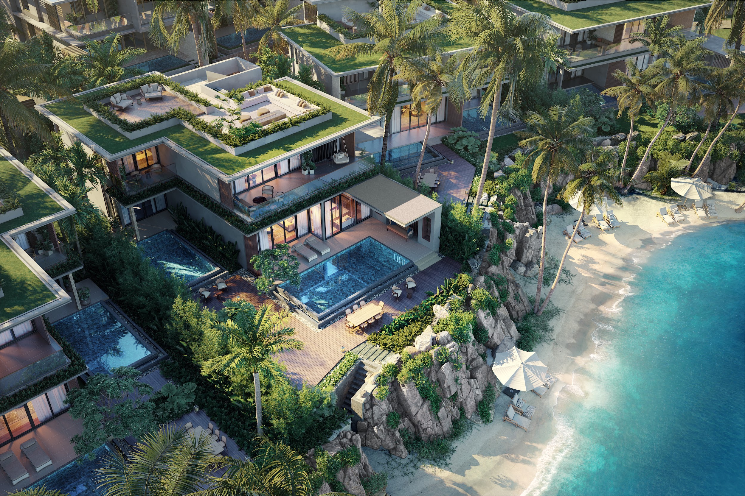 Gran Meli&aacute; Nha Trang - Tư dinh tỷ ph&uacute; tọa lạc tại mặt biển.