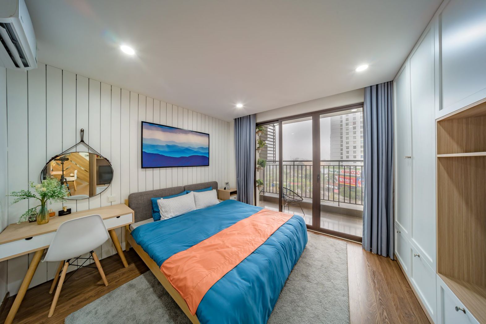 100% căn hộ 2 ph&ograve;ng ngủ tại UDIC Westlake c&oacute; 2 mặt tho&aacute;ng, kho&aacute;ng đạt.
