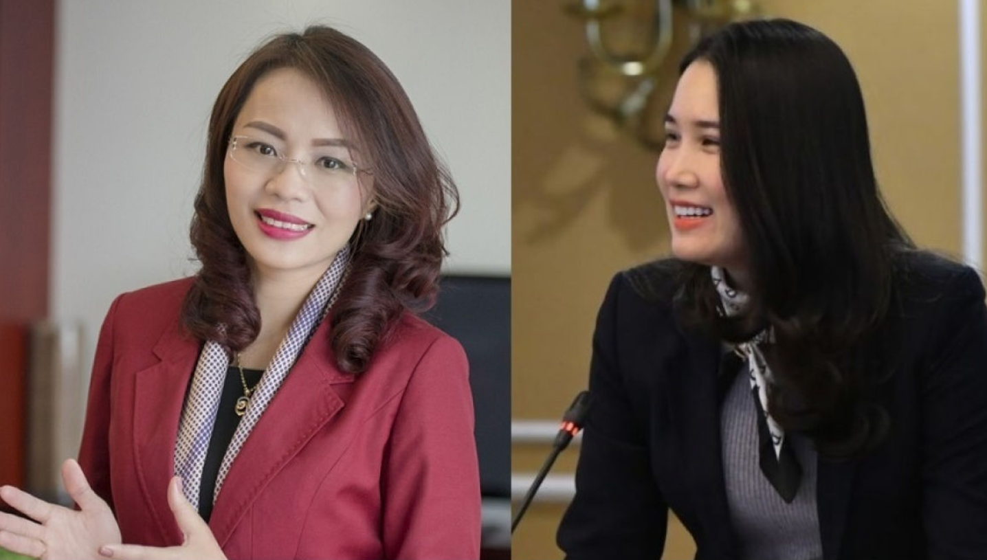 Hương Trần Kiều Dung (trái) là Phó Chủ tịch Thường trực HĐQT Công ty cổ phần Tập đoàn FLC, Chủ tịch HĐQT Công ty cổ phần 6Pg88.com nhà cái BOS. Nguyễn Quỳnh Anh là Tổng Giám đốc Công ty cổ phần 6Pg88.com nhà cái BOS.