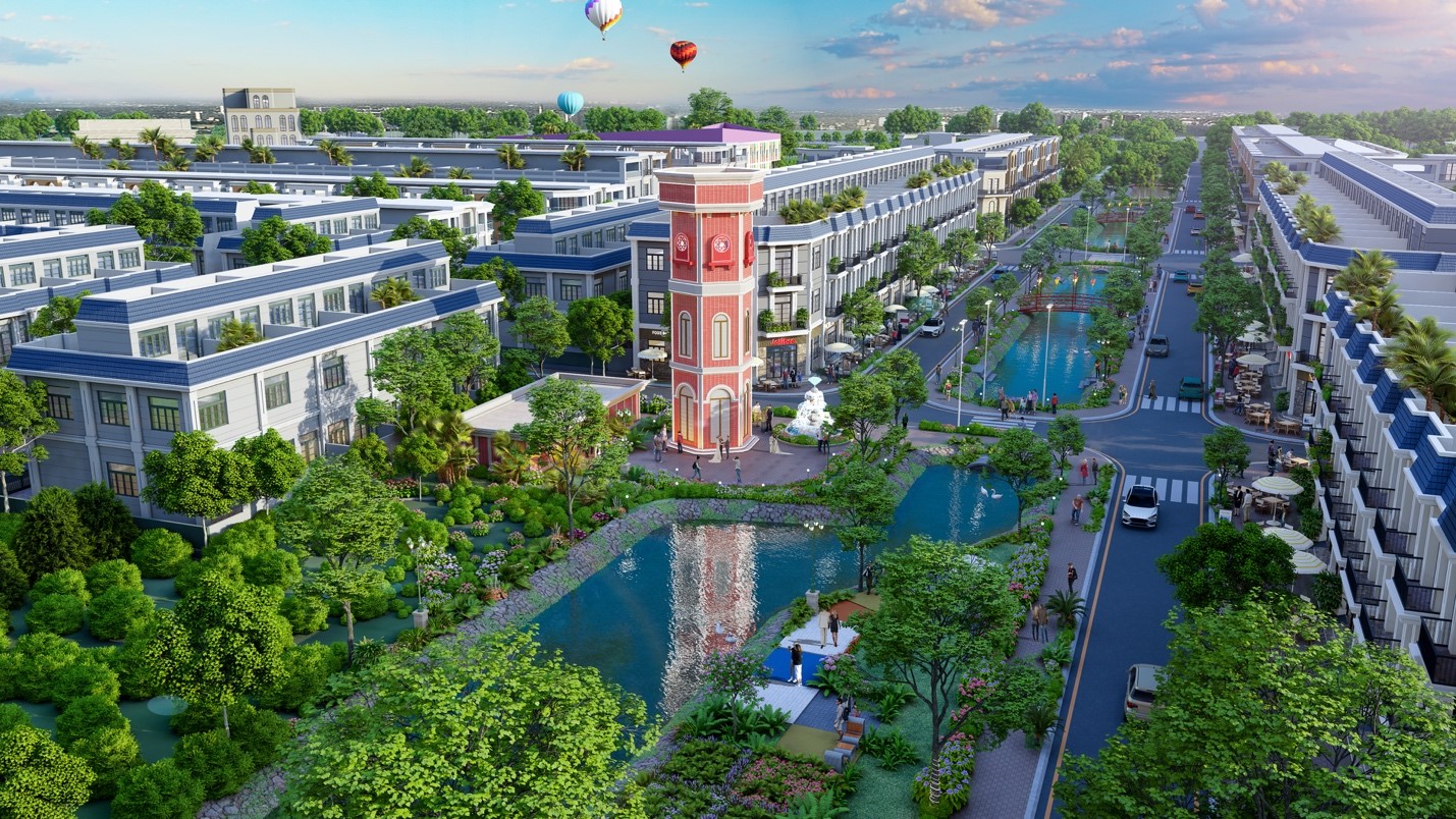 Quảng trường H&agrave; Lan &ndash; biểu tượng độc bản của dự &aacute;n tại khu T&acirc;y S&agrave;i G&ograve;n