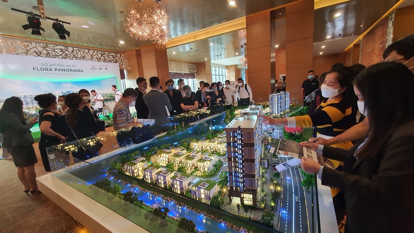 Tỷ lệ hấp thụ của dự &aacute;n mới ở mức 80%-90% cho th&acirc;́y thị trường bất động sản 2022 v&acirc;̃n đang sở hữu những tín hi&ecirc;̣u t&ocirc;́t lành.