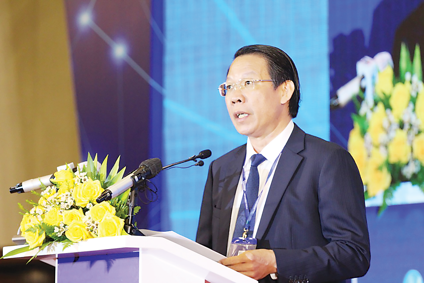Chủ tịch Ủy ban Nh&acirc;n d&acirc;n TP.HCM Phan Văn M&atilde;i tại HEF 2022.