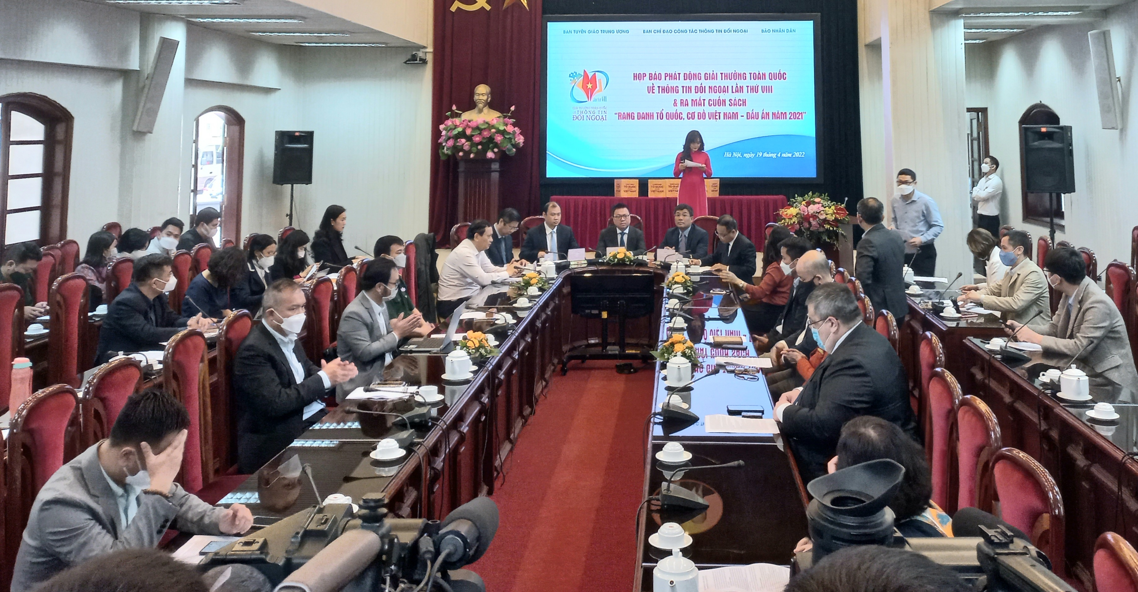 Toàn cảnh họp báo. Ảnh - Nhật Dương. 