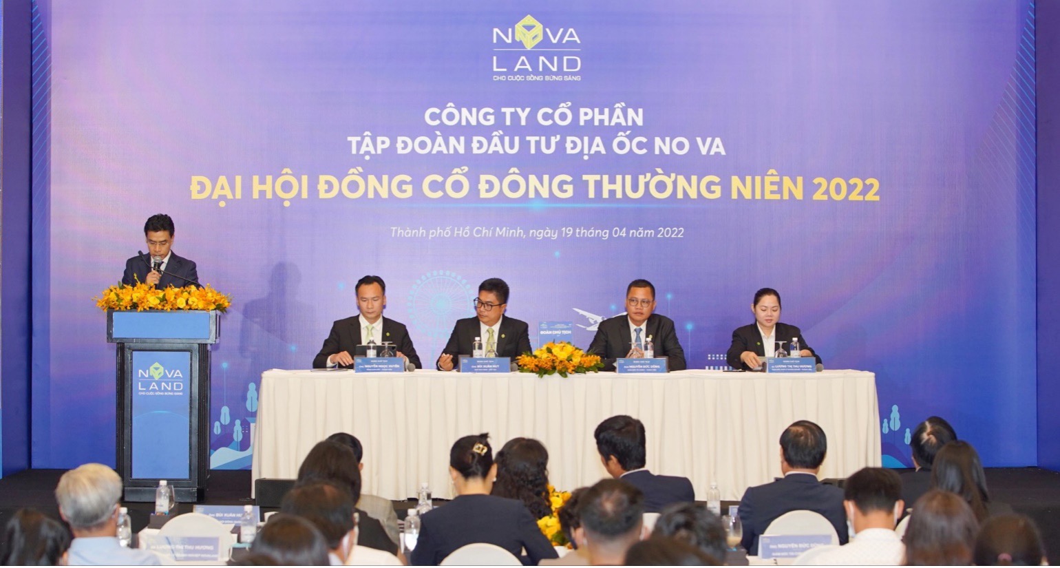 Đại hội đồng cổ đông Novaland diễn ra sáng 19/4.