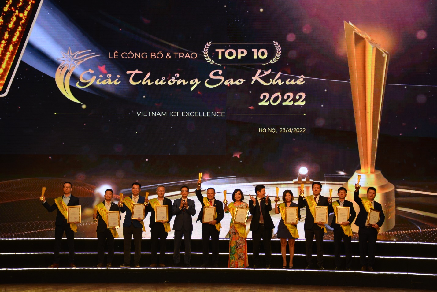 Phần mềm BRAVO 8R2 ERP-VN v&agrave;o Top 10 sản phẩm xuất sắc nhất Sao Khu&ecirc; 2022.