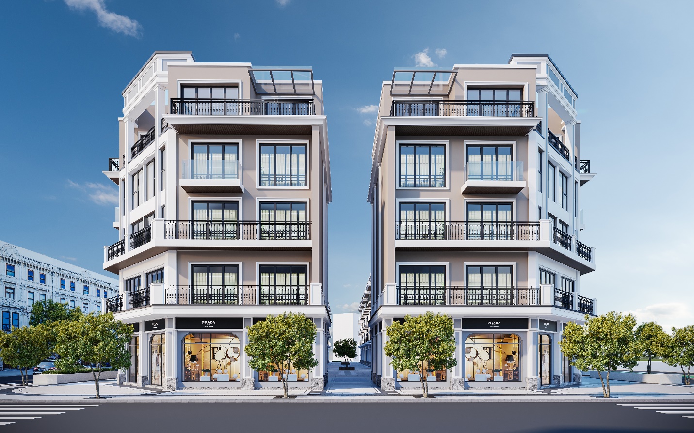 Block 15 sở hữu vị tr&iacute; đắc địa v&agrave; l&agrave; ph&acirc;n khu duy nhất sở hữu sản phẩm nh&agrave; phố Pg88ok ưu đãi hấp dẫn hai mặt tiền.