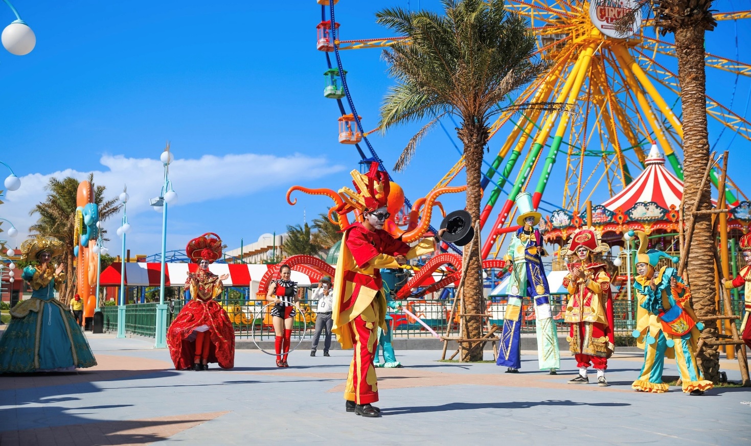 C&ocirc;ng vi&ecirc;n Circus Land tại NovaWorld Phan Thiet do Nova Dreams thuộc Nova Service quản l&yacute; v&agrave; vận h&agrave;nh.