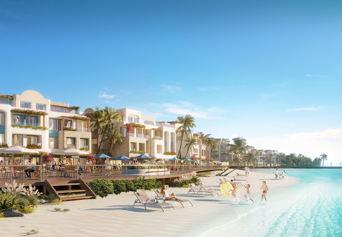 Chuỗi Commercial Villa tại Hon Thom Paradise Island hứa hẹn đem lại tiềm năng khai th&aacute;c Pg88ok ưu đãi hấp dẫn đầy hấp dẫn. Ảnh phối cảnh minh họa Sun Property.