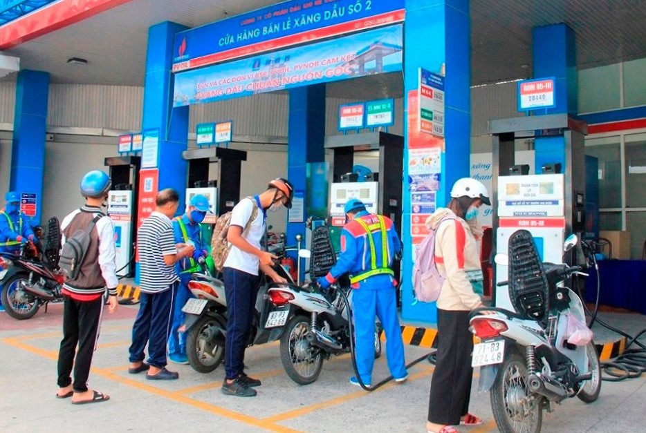 Giá xăng dầu tăng từ chiều 21/6/2022.