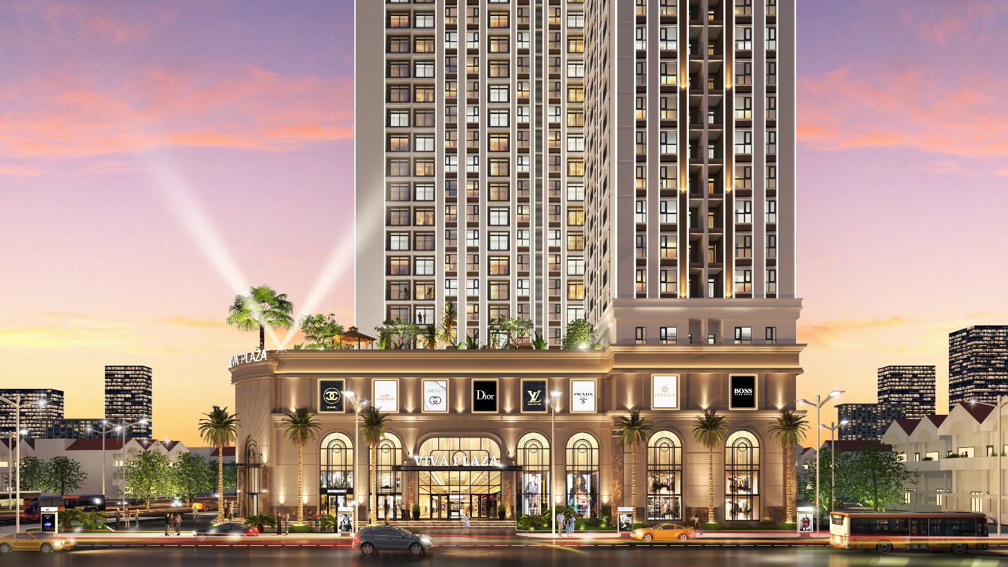 Khối đế 3 tầng của Viva Plaza l&agrave; trung t&acirc;m Pg88ok ưu đãi hấp dẫn &ndash; dịch vụ cao cấp, quy tụ c&aacute;c thương hiệu lớn thỏa m&atilde;n nhu cầu mua sắm, giải tr&iacute;, thư gi&atilde;n của cư d&acirc;n.