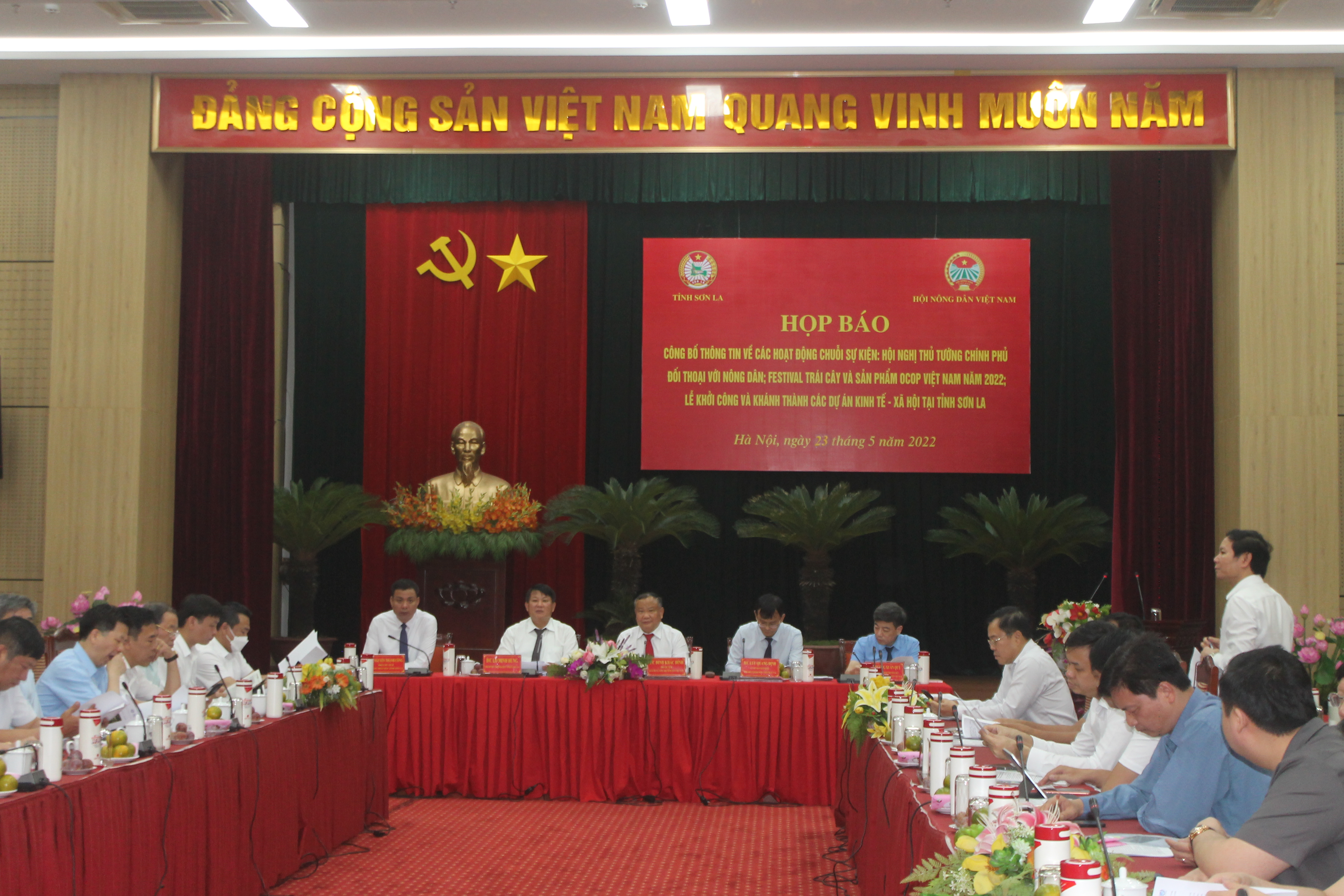 Họp báo chiều 23/5/2022.