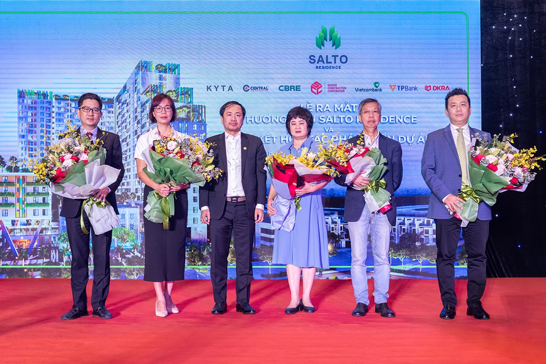 Sự hợp t&aacute;c giữa c&aacute;c thương hiệu h&agrave;ng đầu trong lĩnh vực bất động sản bảo chứng chất lượng căn hộ cao cấp Salto Residence.