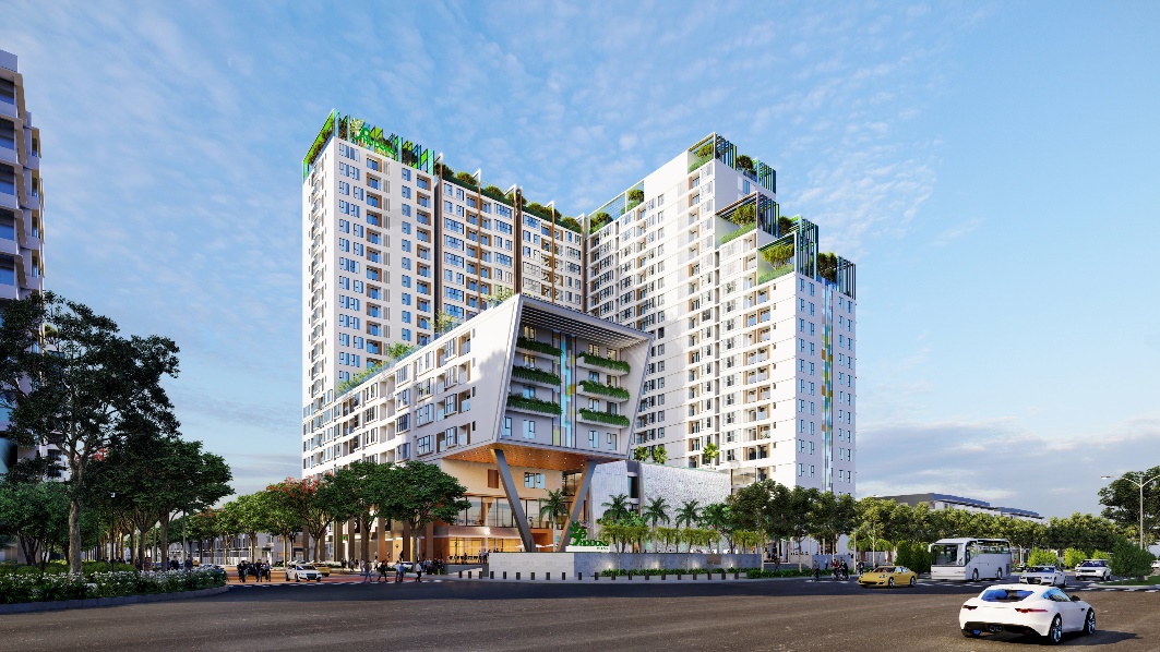 Salto Residence tọa lạc mặt tiền đường Nguyễn Thị Định, nằm trong Khu đ&ocirc; thị Xanh kiểu mẫu PhoDong Village.