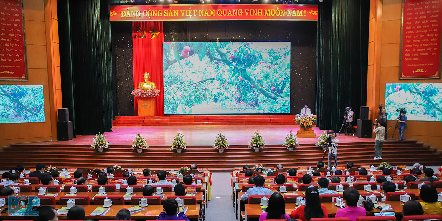 Quang cảnh hội nghị tại TP. Bắc Giang.