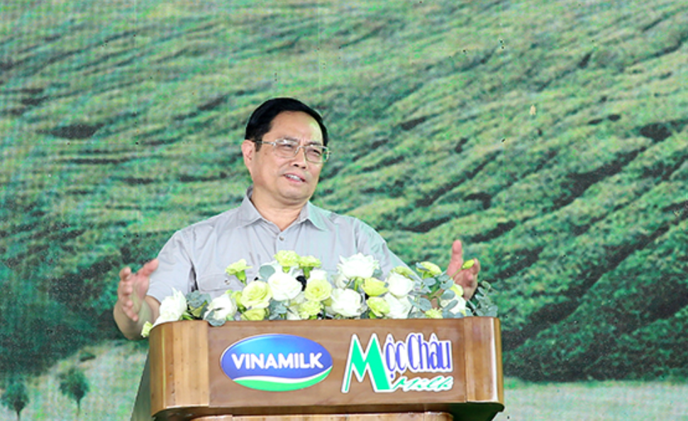 Thủ tướng Phạm Minh Chính: "Tỉnh Sơn La, Vinamilk, Mộc Châu Milk phải phối hợp, PG88 hơn 2,1 triệu thành viên hài hòa, đảm bảo lợi ích giữa 6Pg88.con độc quyền mỗi ngày, người dân và Nhà nước".