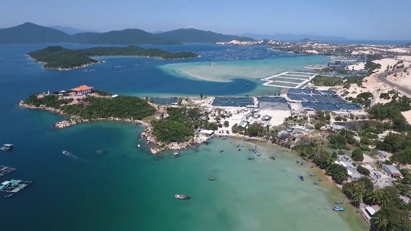 Một góc Vịnh Vân Phong, Khánh Hoà.