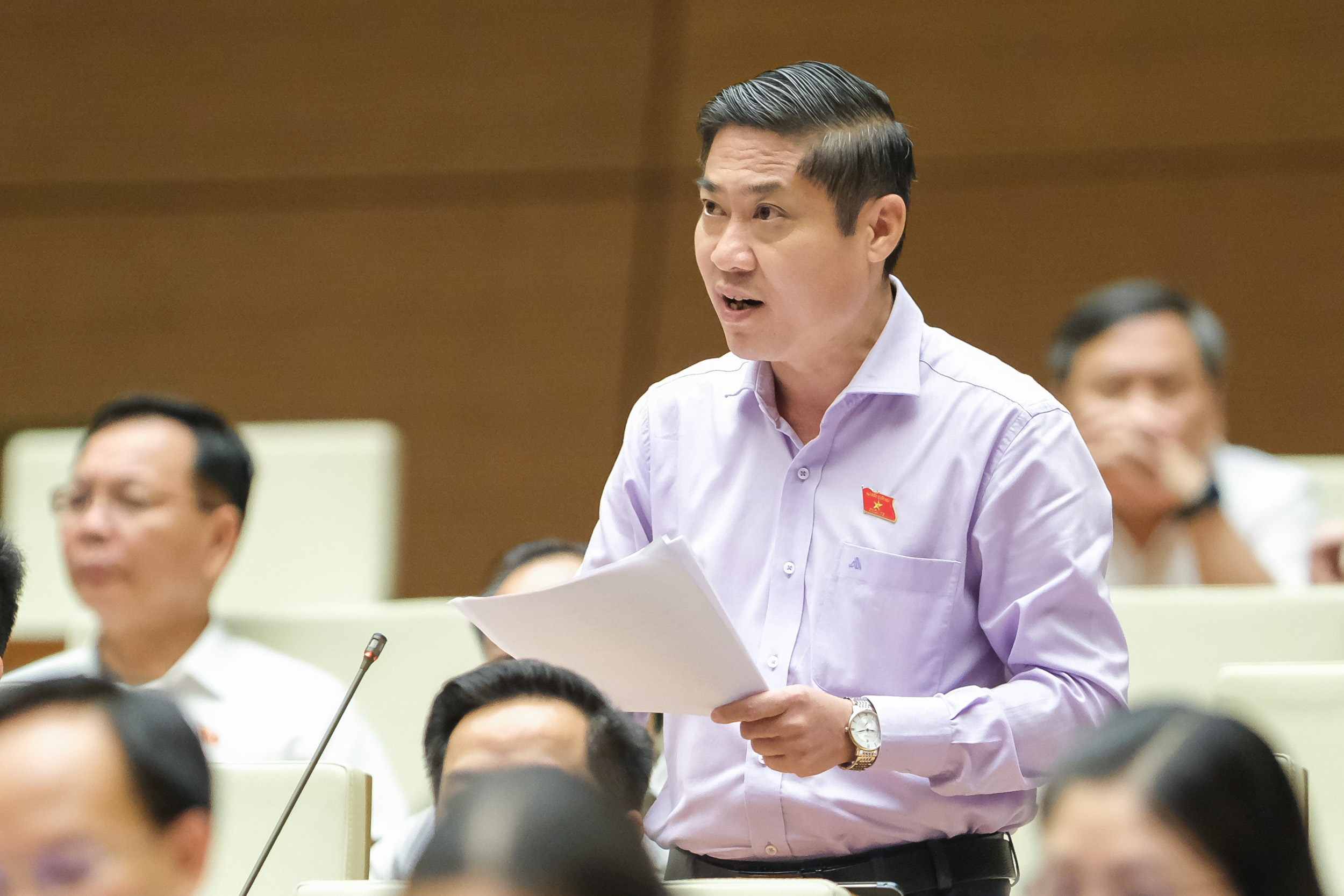 Đại biểu Phan Th&aacute;i B&igrave;nh (Quảng Nam) - Ảnh: Quochoi,vn