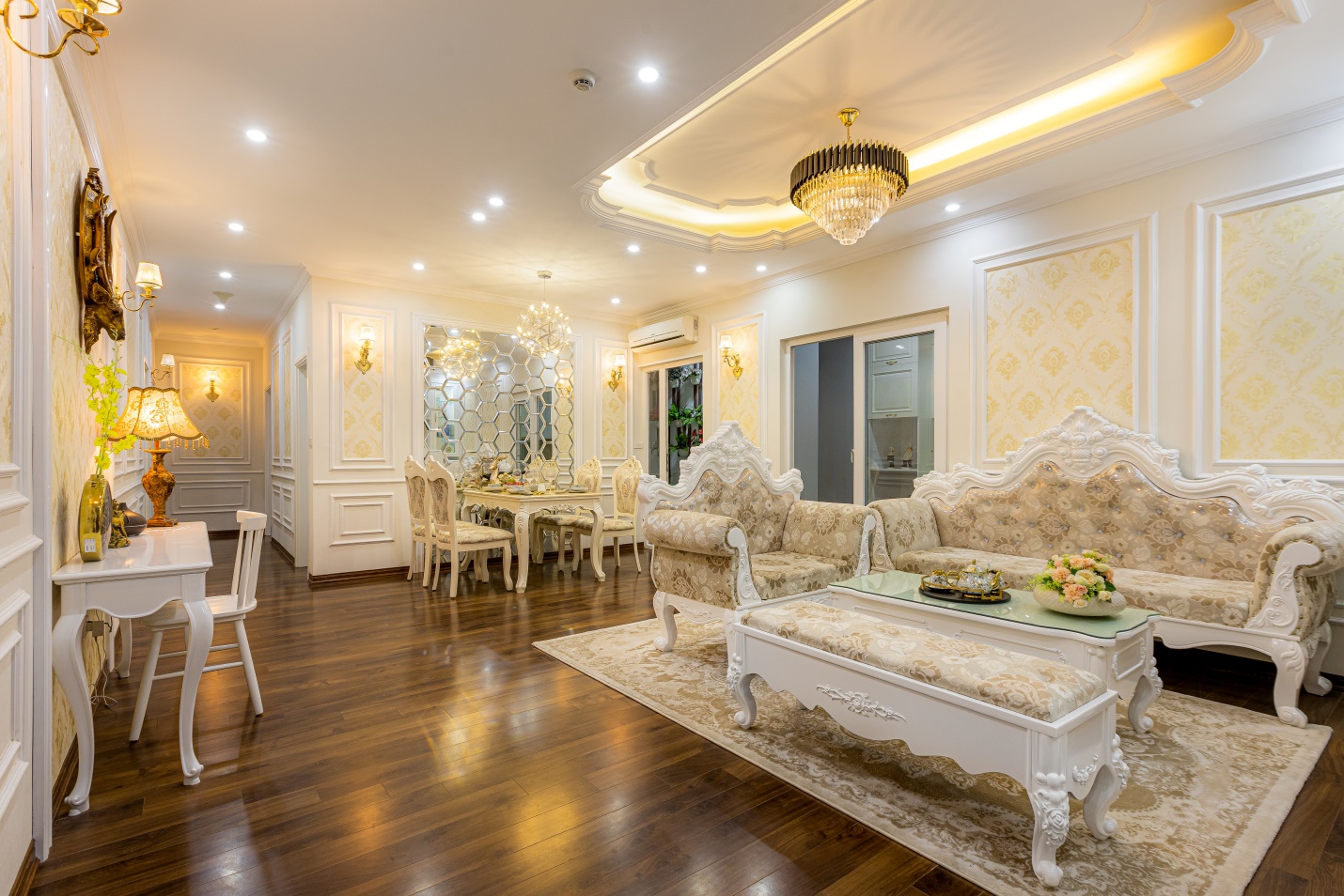 Căn hộ 4 phòng ngủ tại Tecco Garden đáp ứng yêu cầu cấp thiết của người mua nhà.