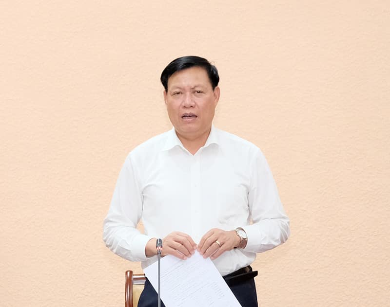 Thứ trưởng Đỗ Xuân Tuyên. Ảnh - Bộ Y tế. 