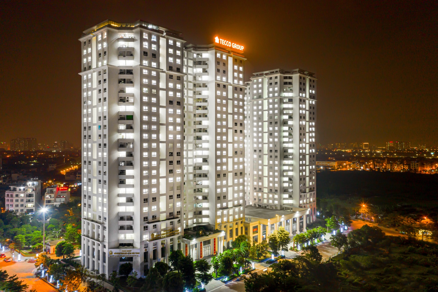Chung cư Tecco Garden đ&atilde; hiện hữu v&agrave; sẵn s&agrave;ng đ&oacute;n cư d&acirc;n về ở ngay.