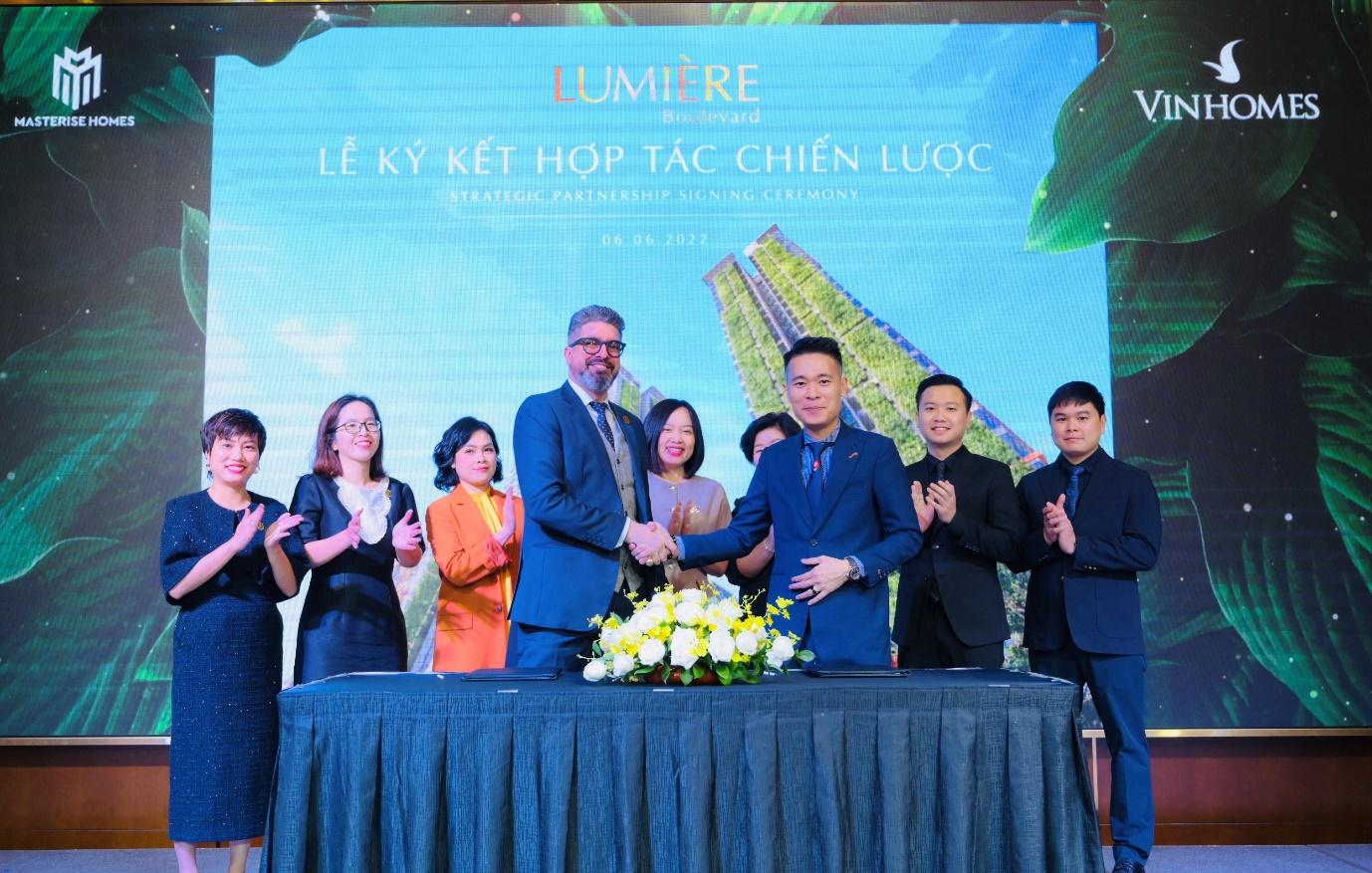 Chính thức ký kết hợp tác chiến lược giữa Vinhomes và Masterise Homes.