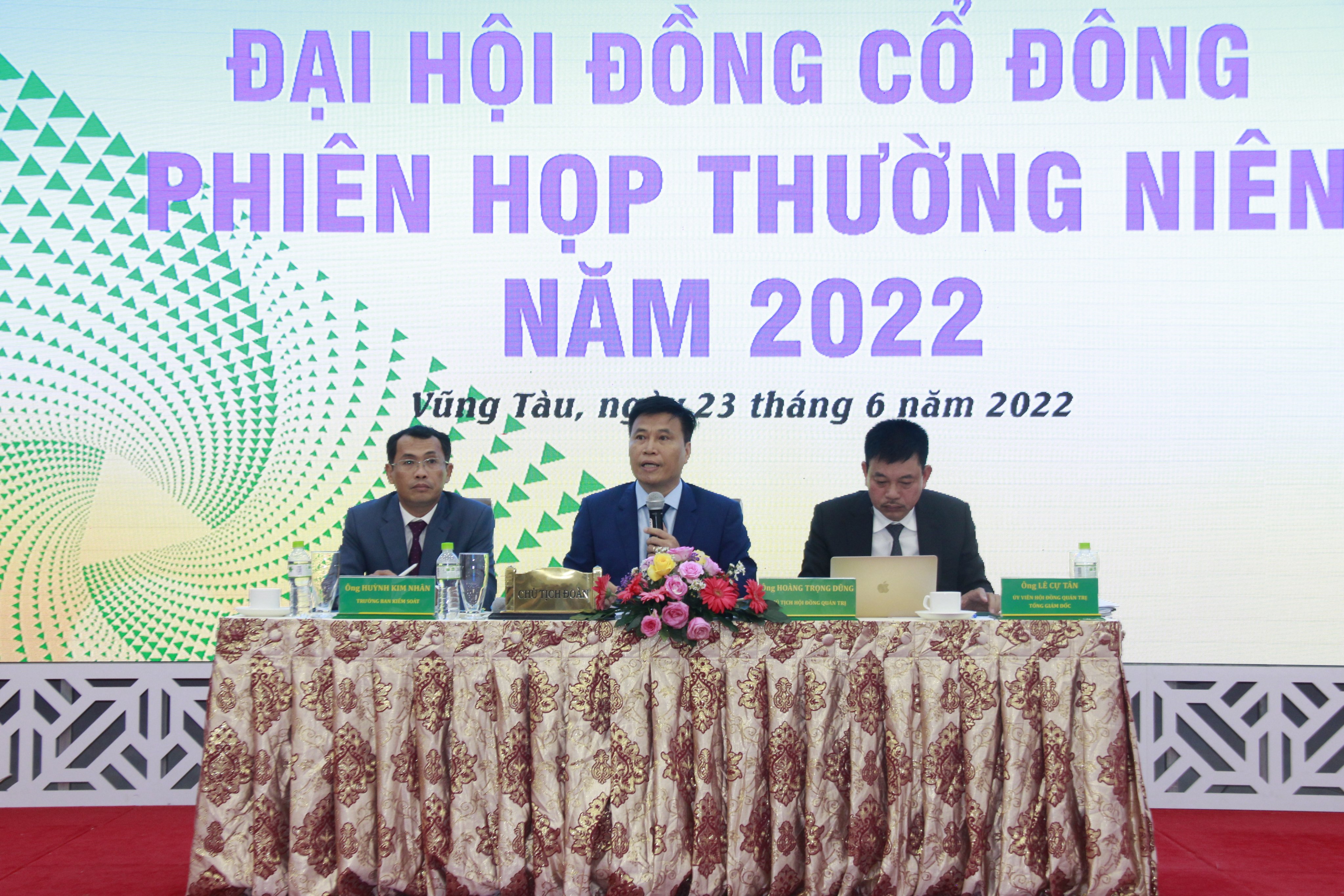DPM chi cổ tức 2021 tỷ lệ 50% bằng tiền mặt