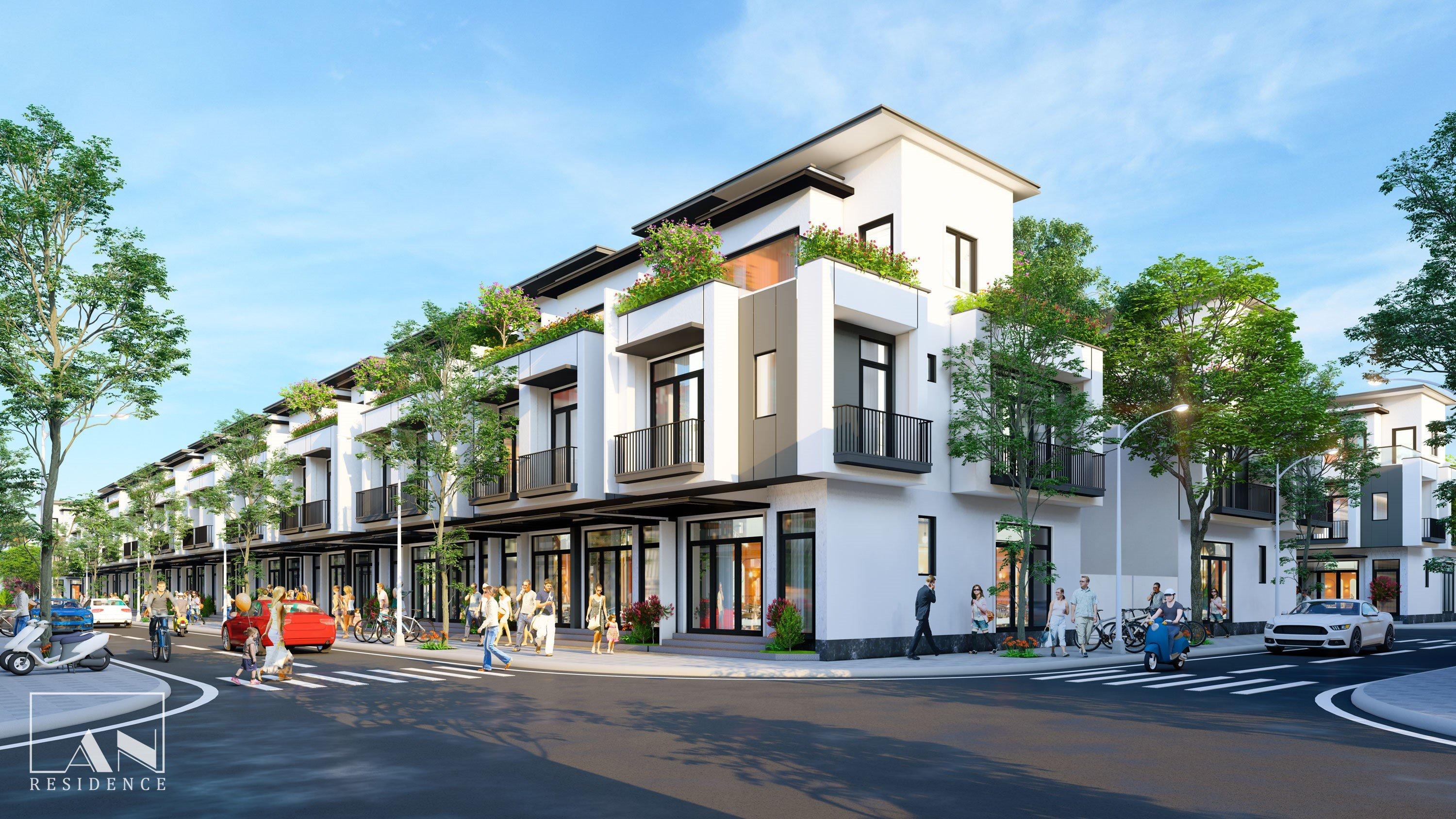 An Residence được quy hoạch b&agrave;i bản diện t&iacute;ch đa dạng từ 67m2 - 126m2.